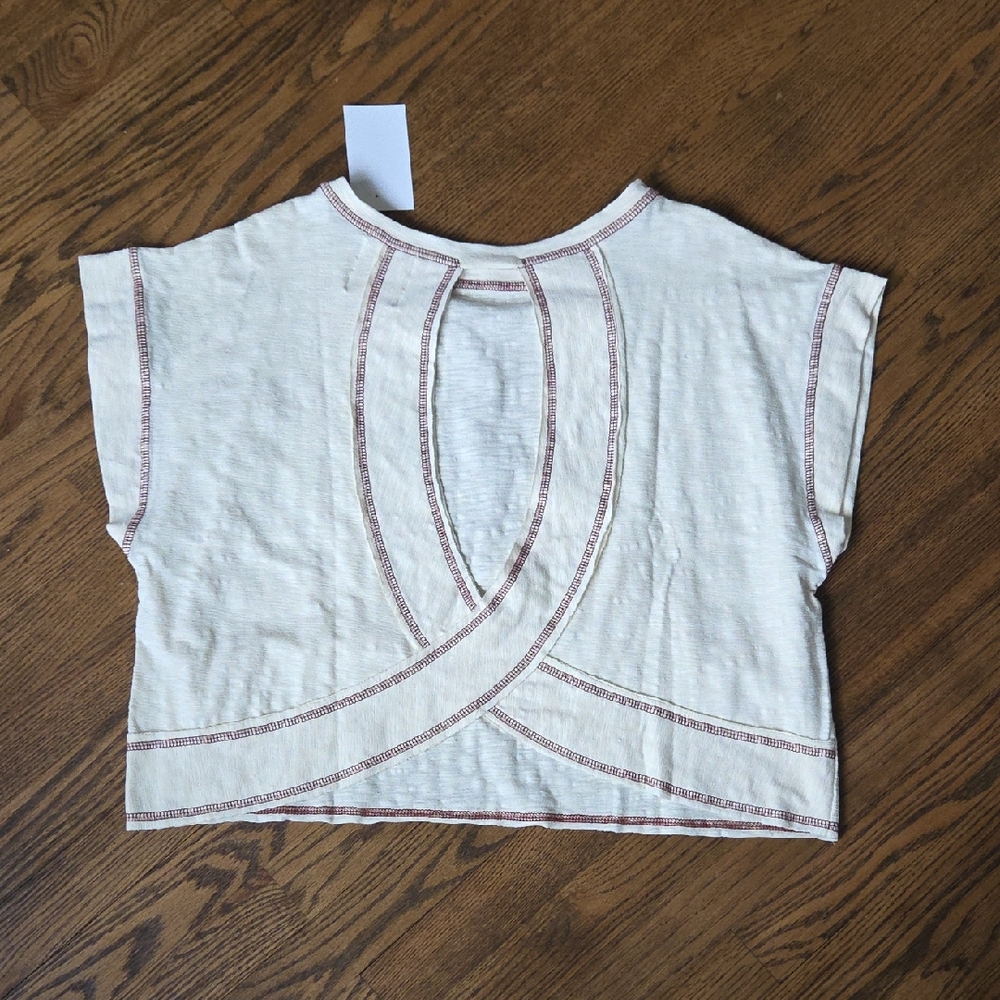 Open Back Tee